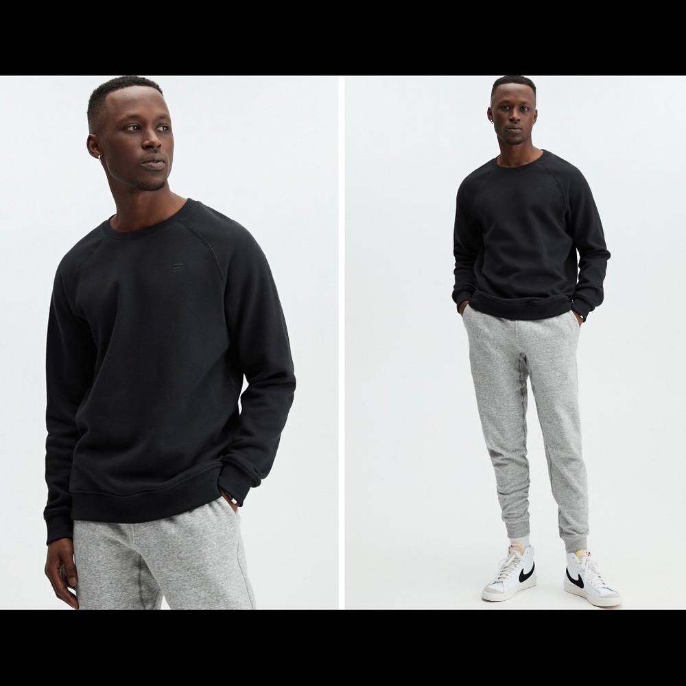 Fabletics - Postgame Crew XS Black